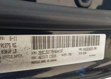 2011 Dodge Challenger R/T from USA, damaged, VIN 2B3CJ5DT7BH604107